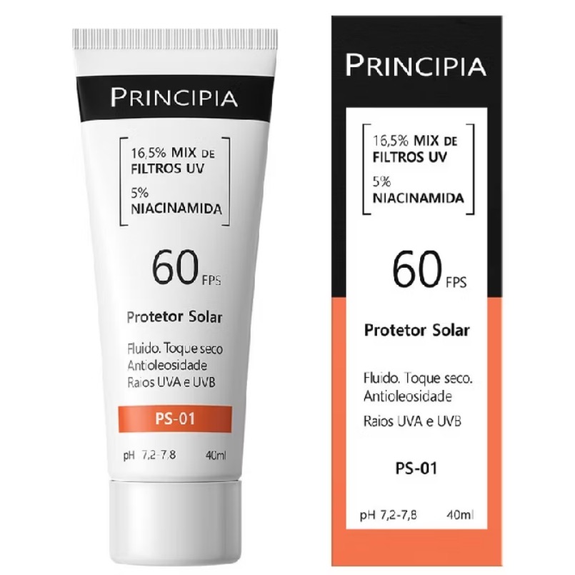 Protetor Solar Facial Principia PS-01 FPS 60